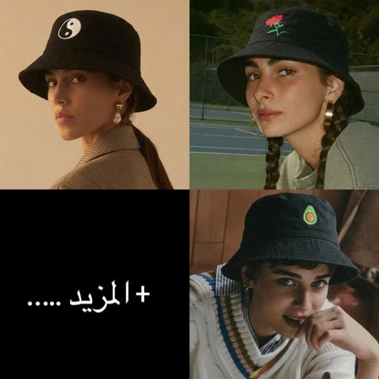 قبعات بأشكال مختلفه 12 موديل •