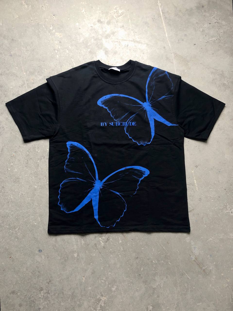 تيشيرت فراشة قالب كبير