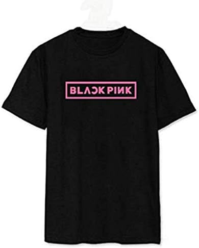 تيشيرتات فرقه Blackpink اسود موديلين, قالب طبيعي •