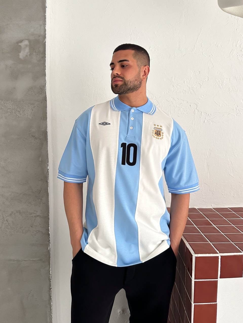 تيشيرت منتخب الارجنتين , قالب كبير