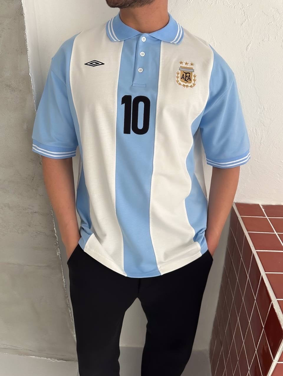 تيشيرت منتخب الارجنتين , قالب كبير