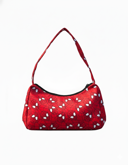 حقيبة يد سبايدرمان لون احمر