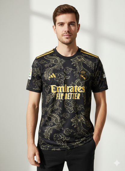 دريس تيشيرت ريال مدريد التنين كريستيانو✅