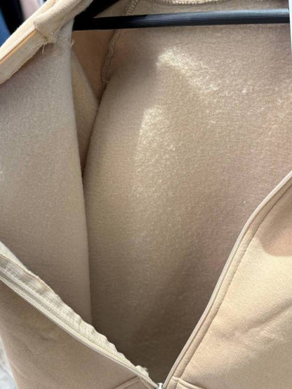 جاكيت اسود سادة نسائي رجالي ,قطني ,قالب كبير