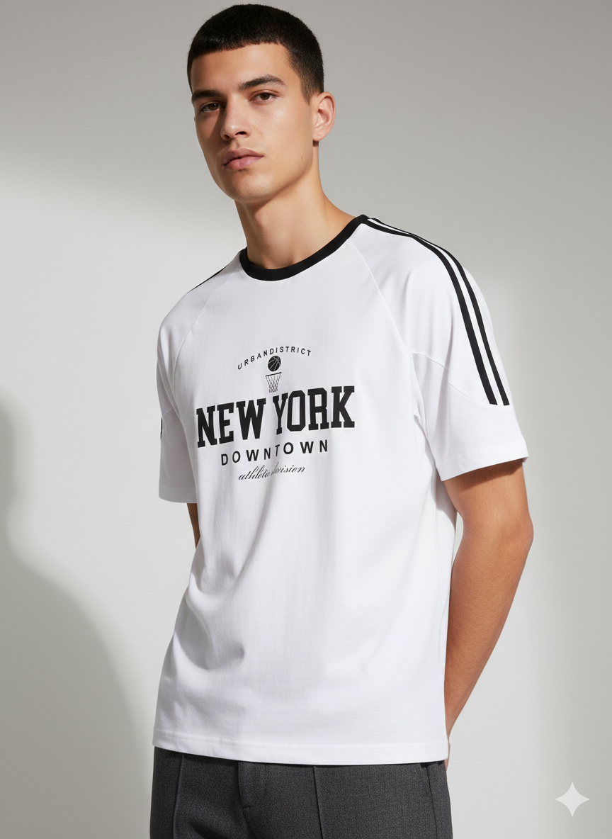 تيشيرت نيو يورك , مخطط قالب كبير