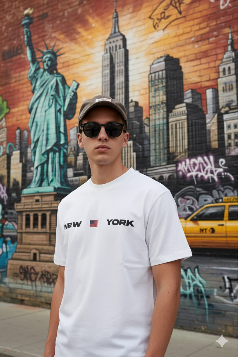 تيشيرت نيو يورك امريكا
