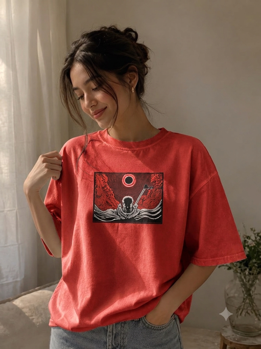 تيشيرت حجري انمي بيرسيرك