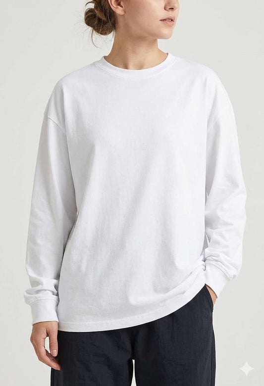 بدي بهاري ابيض سادة