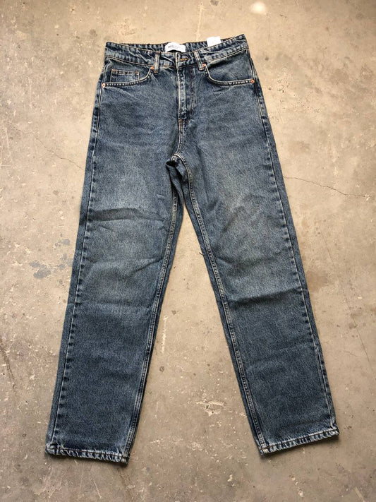 بنطرون جينز رجالي حبري , قالب طبيعي