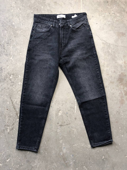 بنطرون جينز رجالي اسود , قالب طبيعي