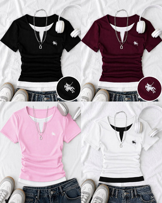 توب بناتي بولو 4 الوان- polo