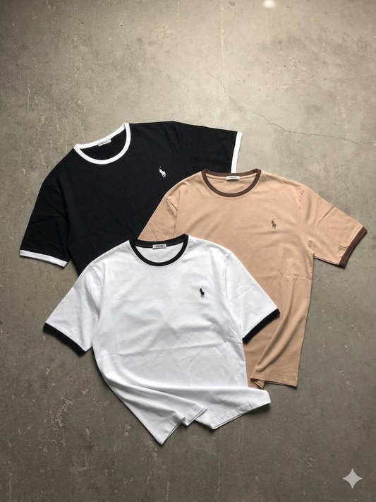 تيشيرت بولو ياخة وردن بخط POLO