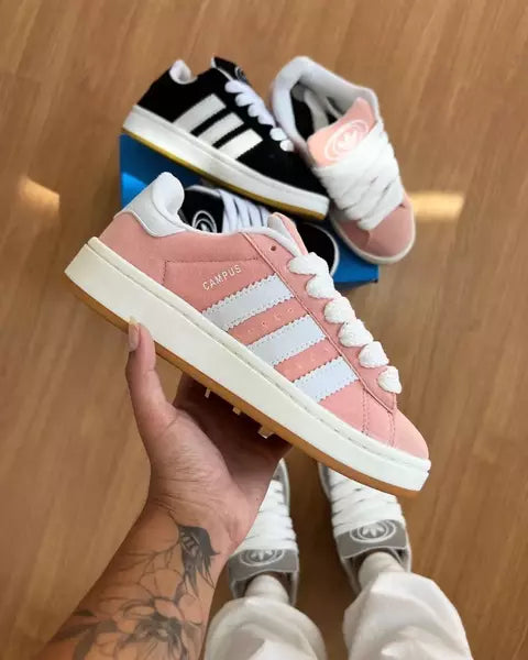 حذاء اديداس كامبوس وردي ,قالب طبيعي (القياسات بين 36>44)