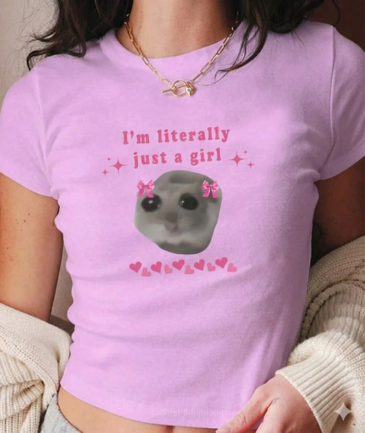 im just a girl توب بناتي