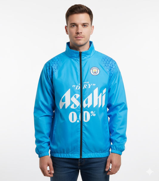جاكيت مانشستر سيتي سمائي مطري خفيف