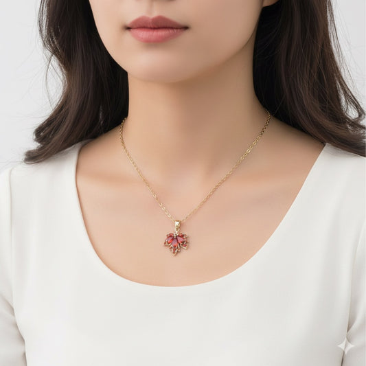 قلادة زهرة القبقب *