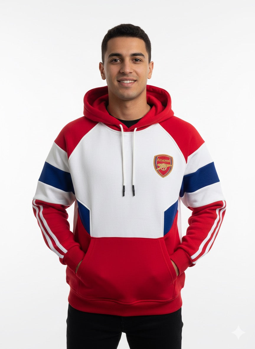 هودي ارسنال مخطط . قالب كبير