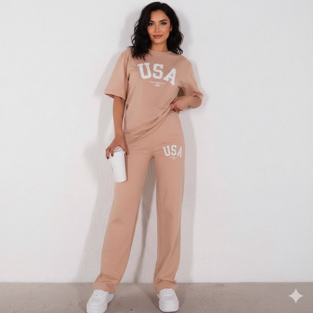 تراك الولايات المتحدة لون بيجي USA