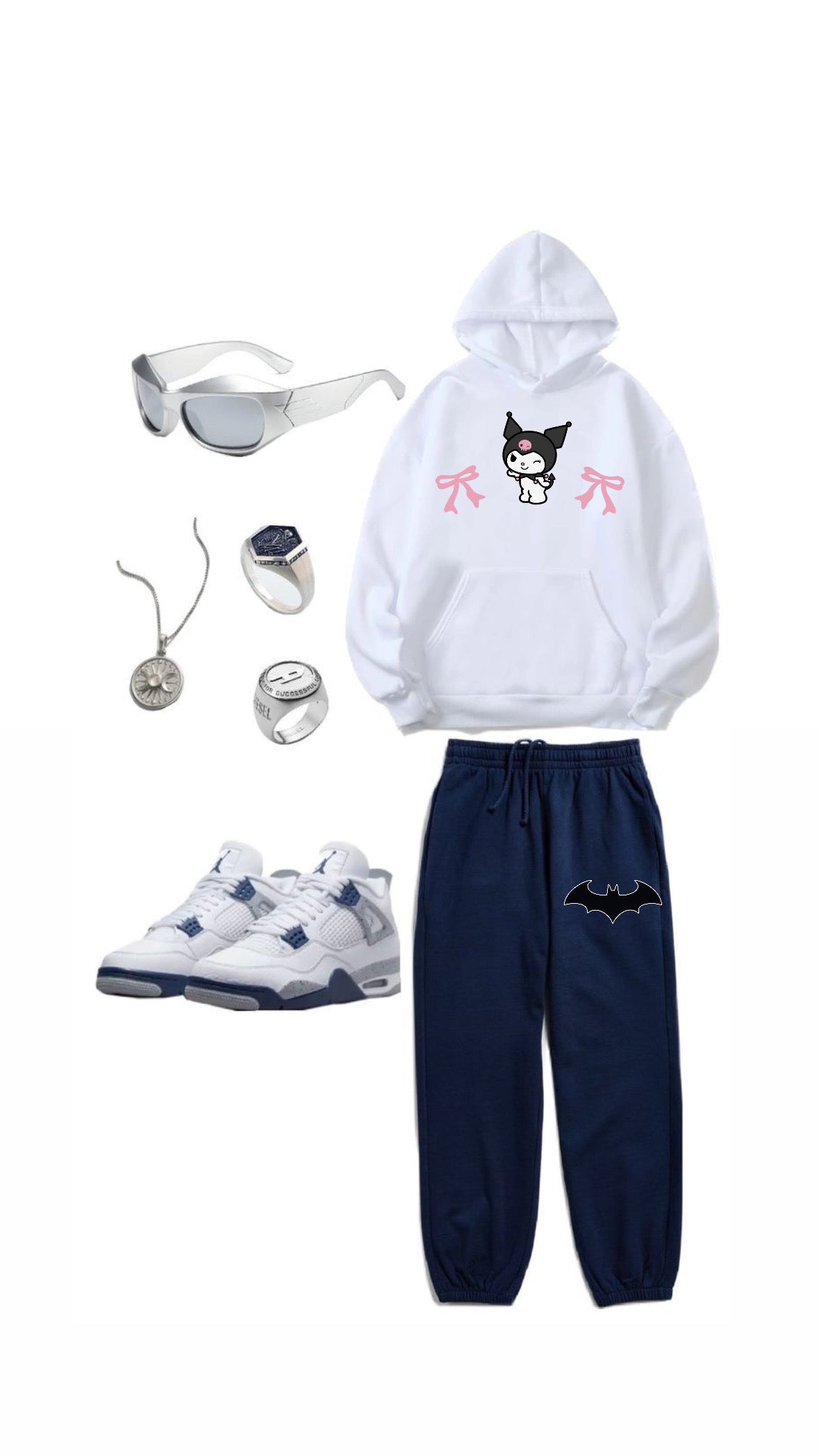 تطقيمة فيونكة وشعار باتمان