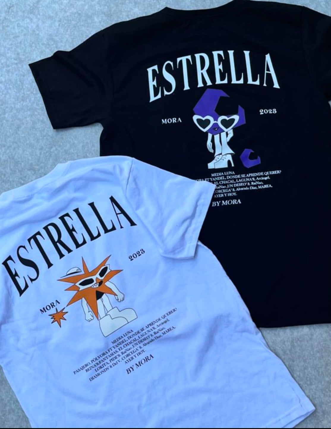 ESTRELLA تيشيرت ثنائي