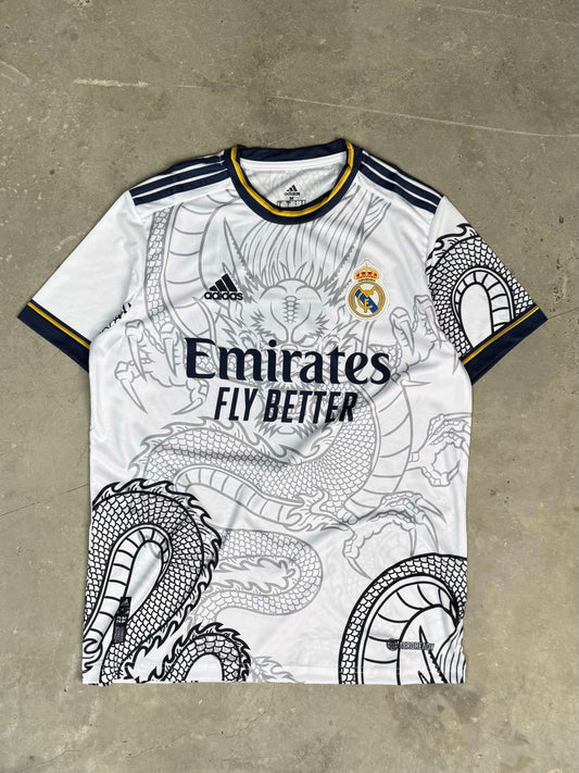 دريس تيشيرت نايك ريال مدريد لون ابيض كريستيانو