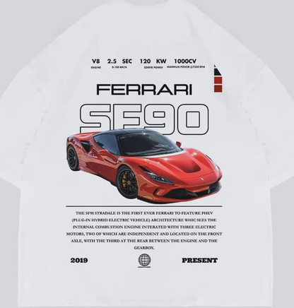 FERRARI SF90 تيشيرت