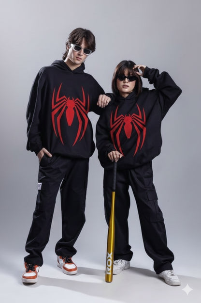 هودي ثنائي طبعة سبايدر مان وجهين Spider Man