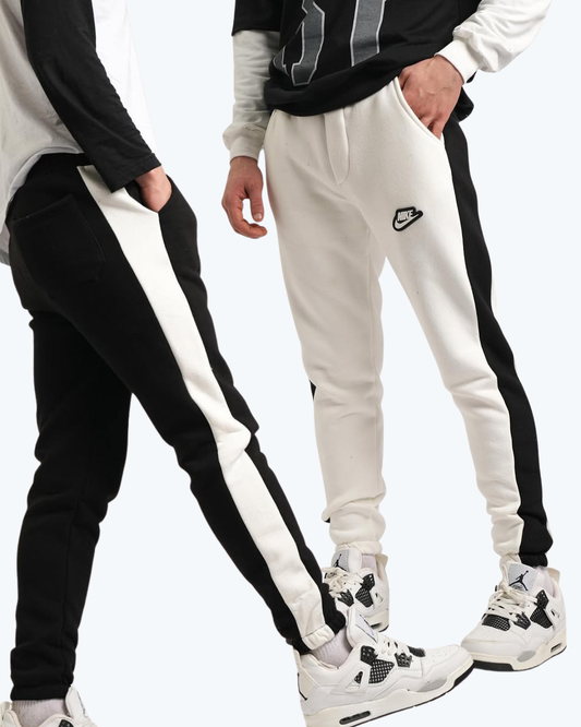 بجامة نايك لونين اسود وبيجي