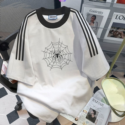 تيشيرت شبكة العنكبوت , مخطط قالب كبير