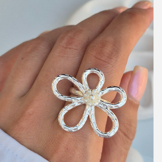 محبس شكل وردة *