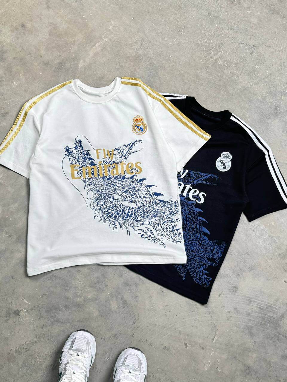 تيشيرت نادي ريال مدريد والتنين ,قالب كبير