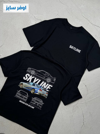 SKYLINE تيشيرت