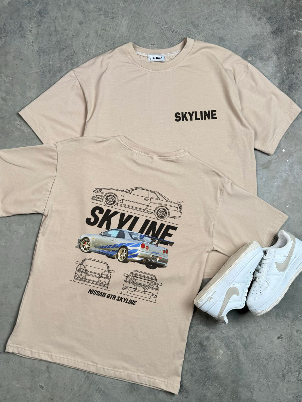 SKYLINE تيشيرت