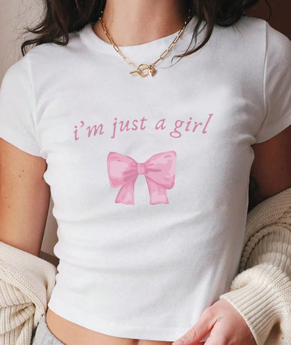 im just a girl توب بناتي