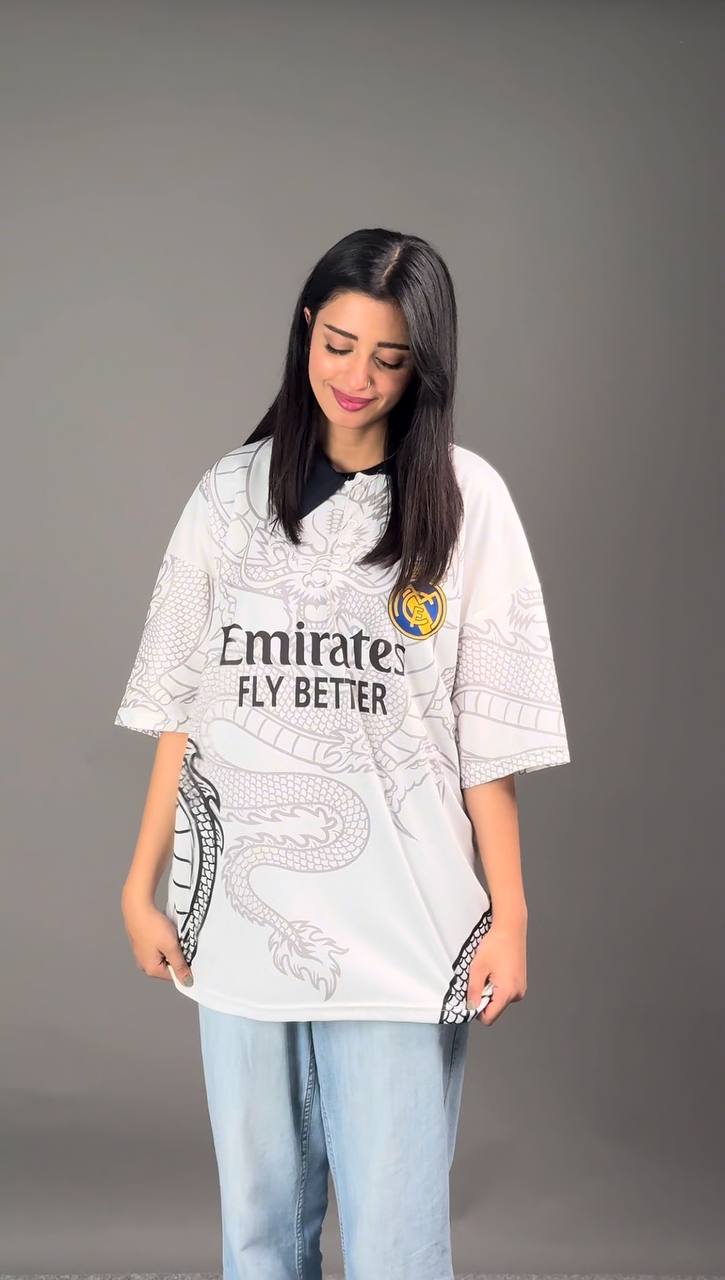 تيشيرت ياخة ريال مدريد (حسب الطلب)