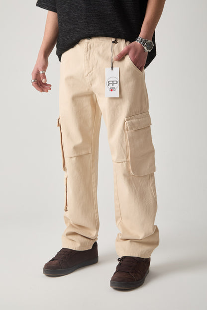 بنطرون جينز كاركو رجالي بيجي , قالب طبيعي