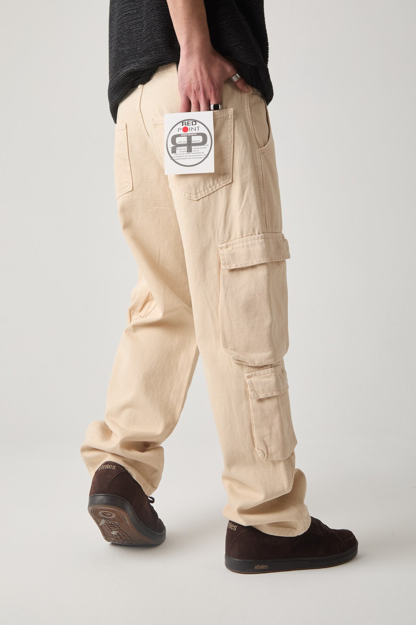 بنطرون جينز كاركو رجالي بيجي , قالب طبيعي