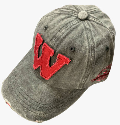 W شفقات بيسبول حرف