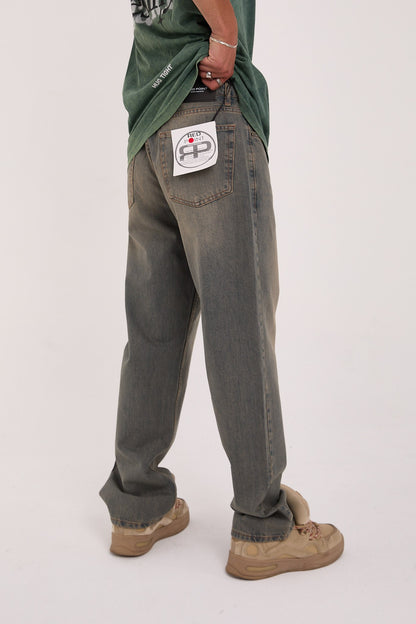 بنطرون جينز رجالي جوزي فاتح , قالب طبيعي