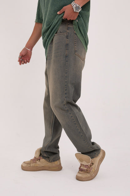 بنطرون جينز رجالي جوزي فاتح , قالب طبيعي