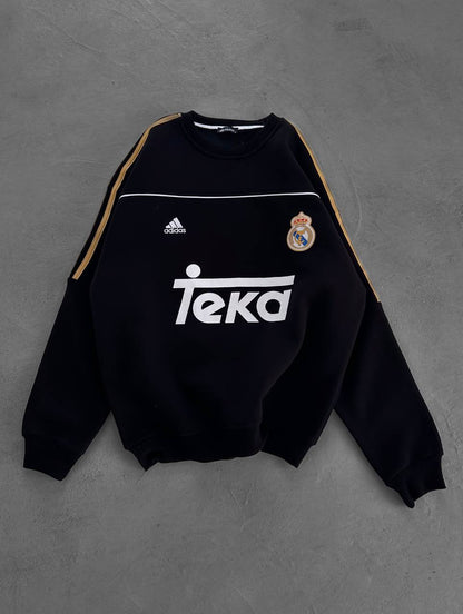 سويتر ريال مدريد اديداس تيكا اسود , قالب كبير