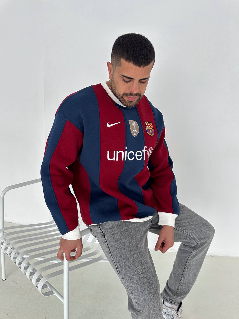 سويتر برشلونة نايك يونسيف , قالب كبير