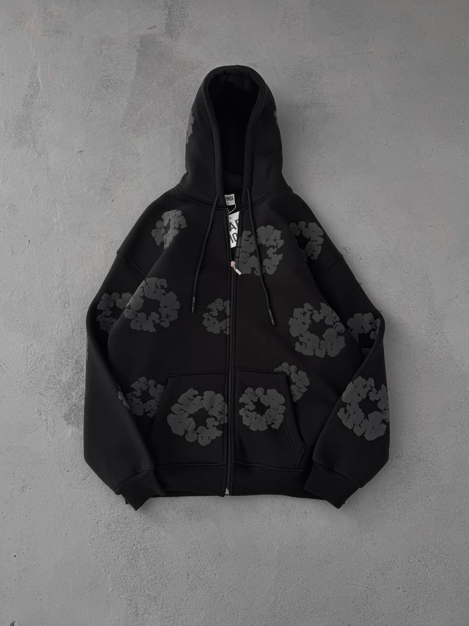 جاكيت قطني ورود طباعة