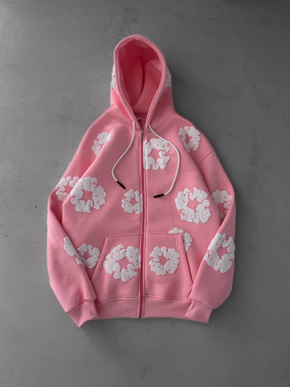 جاكيت قطني ورود طباعة