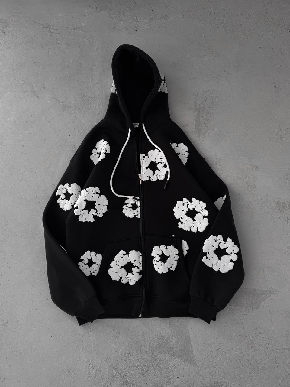 جاكيت قطني ورود طباعة