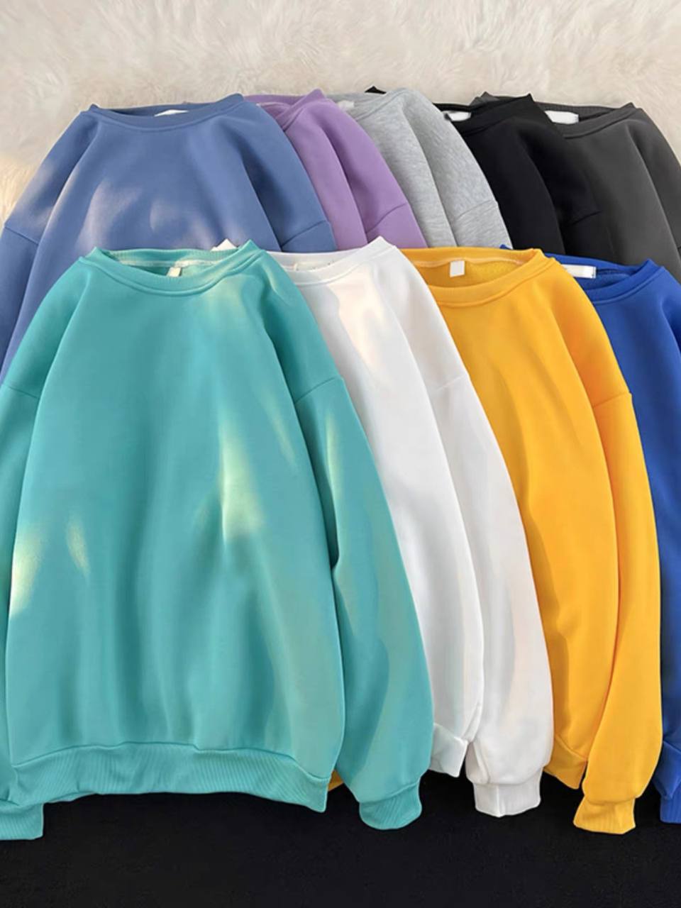 سويتر سادة قطني , قالب طبيعي*