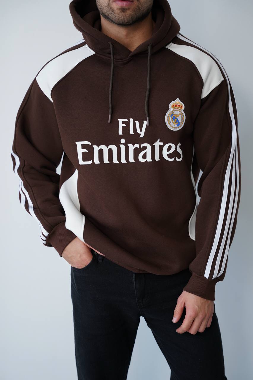 Fly Emirates - هودي ريال مدريد  , قالب كبير