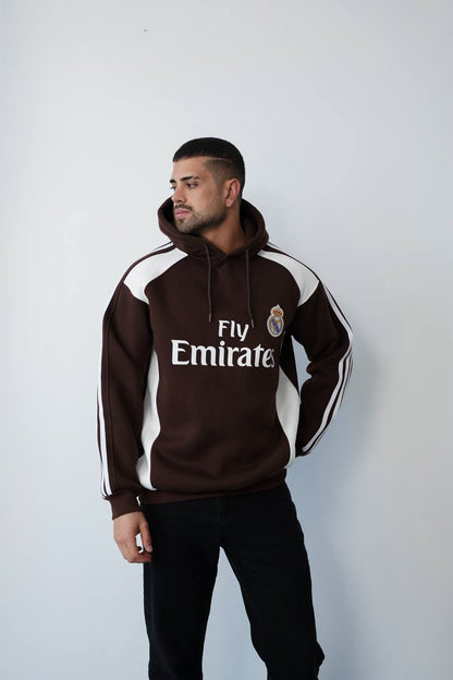 Fly Emirates - هودي ريال مدريد  , قالب كبير