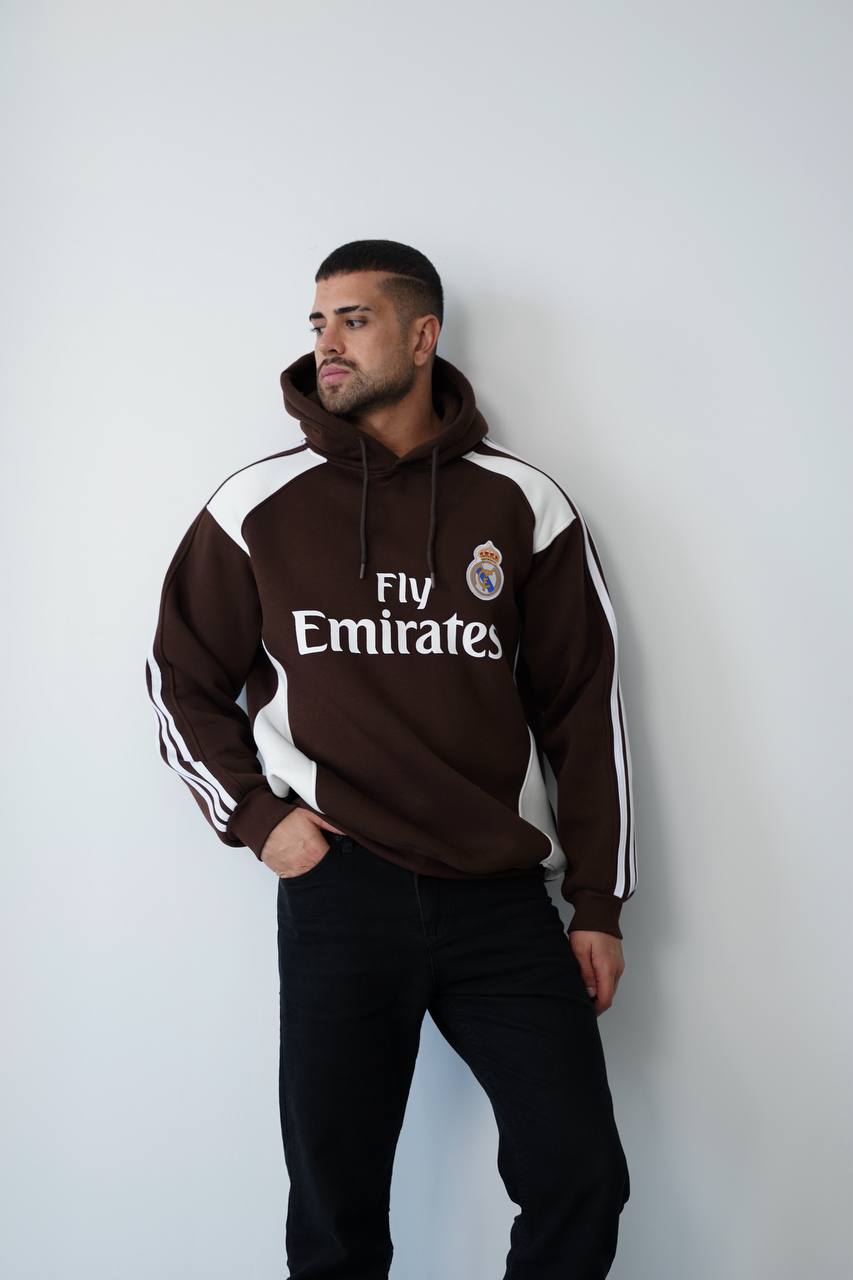 Fly Emirates - هودي ريال مدريد  , قالب كبير