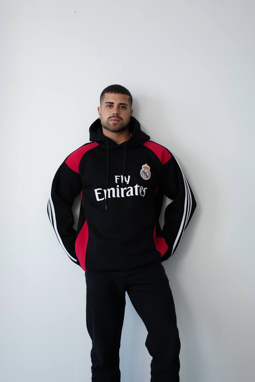 Fly Emirates - هودي ريال مدريد  , قالب كبير